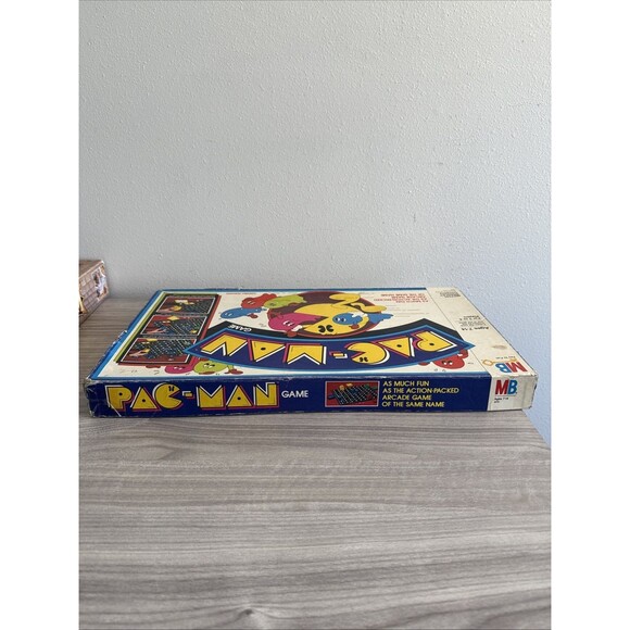 Vintage 1980 Milton Bradley Pac-Man Board Game - Complete CIB Pac Man Arcade - Picture 11 of 13